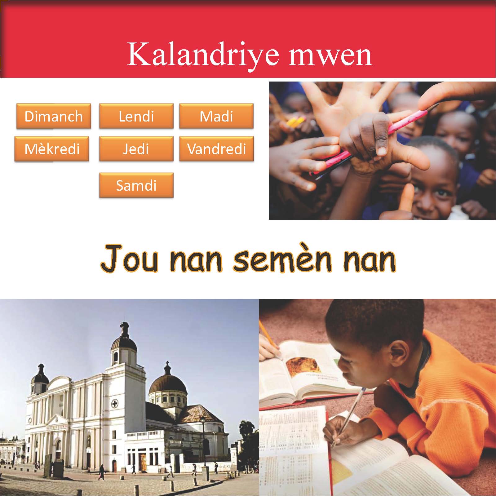 jou nan semenn nan